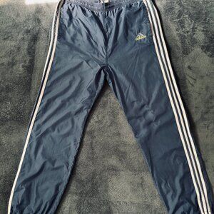 Adidas Men's Navy and Blue Jogger Tracksuit